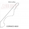 AB19 Straight run plaster cornice - Image 2