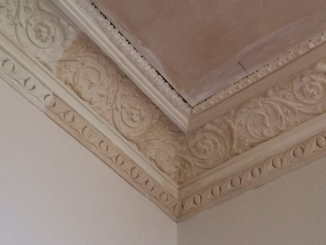 water damaged plaster restoration work in Newton Abbot