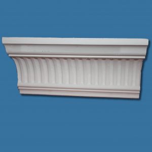 AB42 Large cornice / coving with fluted detail