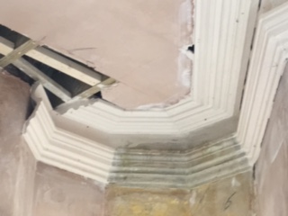 ceiling restoration and replastering service