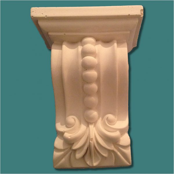 SMALL SCROLL DETAIL WITH BEAD CORBEL 27