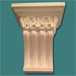 SMALL FLUTED WITH LEAF DETAIL CORBEL 28