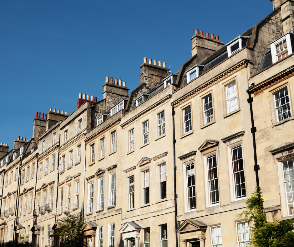 Georgian Houses in Bath, UK