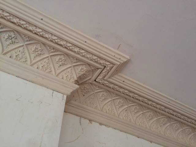 Exquisite plaster cornices in Devon