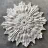 Acanthus Leaves with Flower Plaster Ceiling Centre CC10 540mm - Image 3